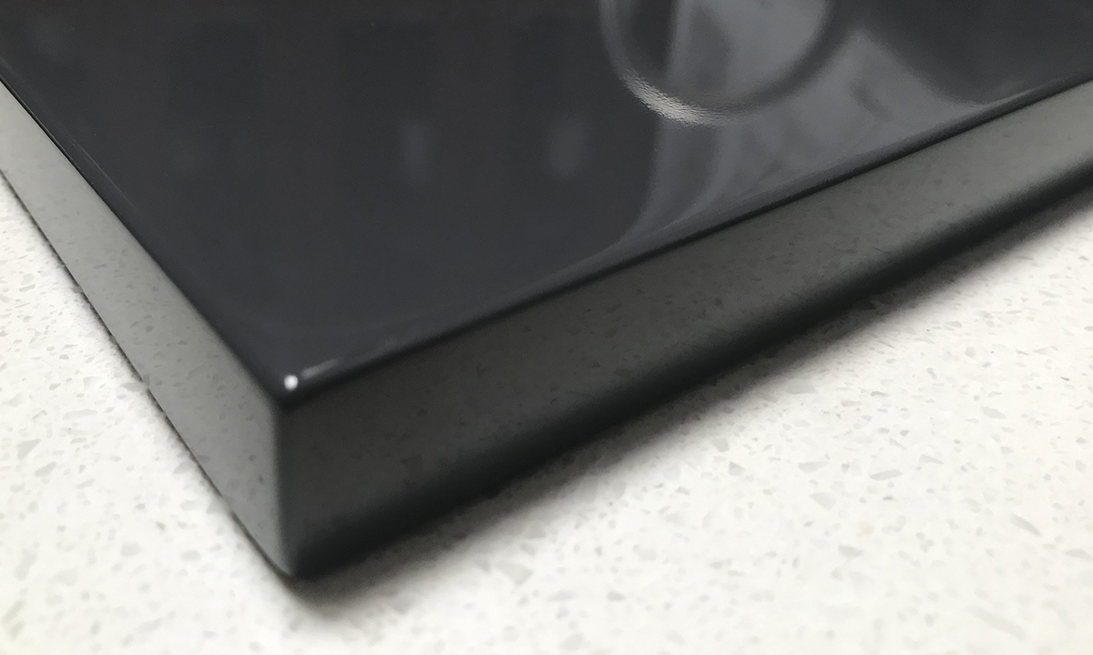 Frameless Charcoal Gloss