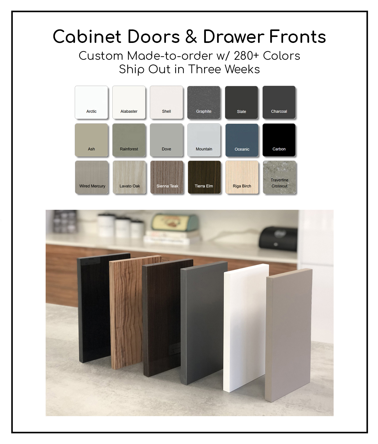 Cabinet Doors and Drawer Fronts