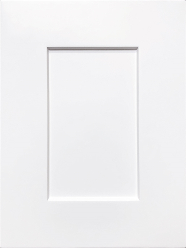 Malibu White Shaker sample door