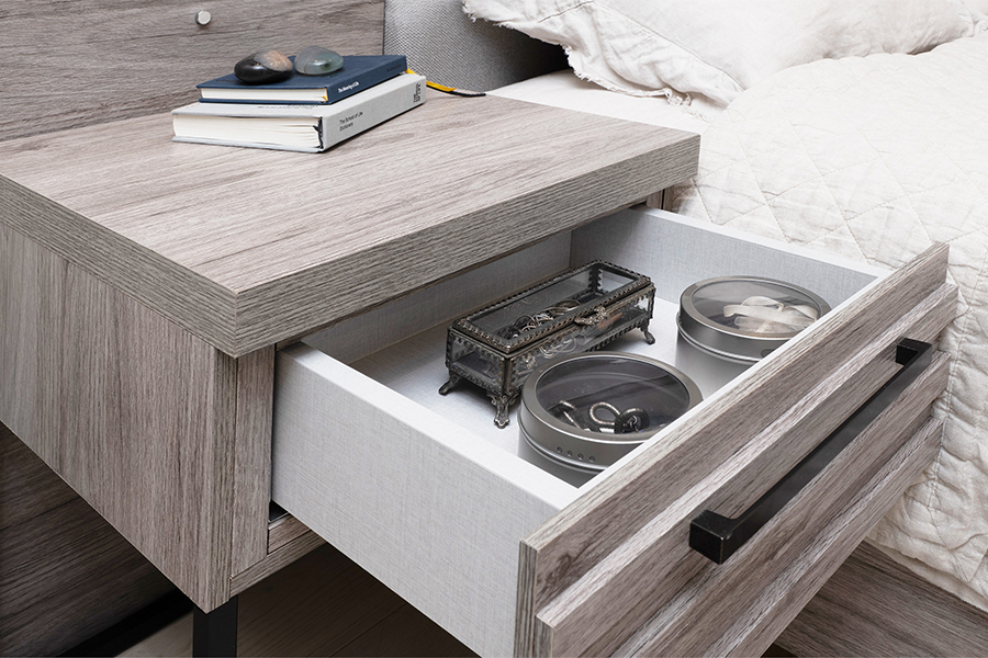 Standard maple drawer box sample