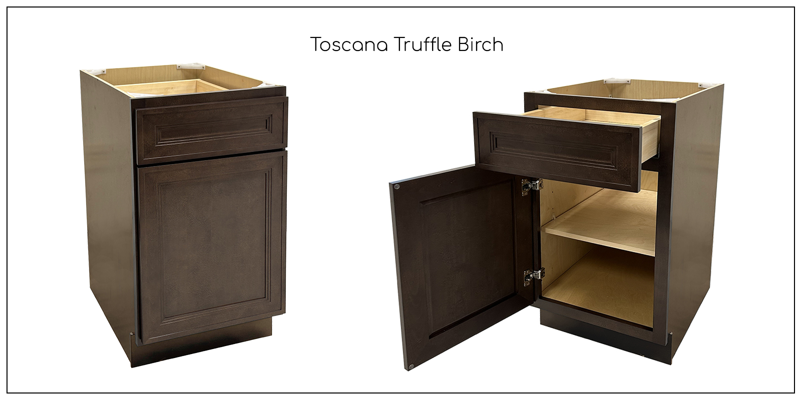 Toscana Truffle Birch RTA Cabinets | Domain Cabinets